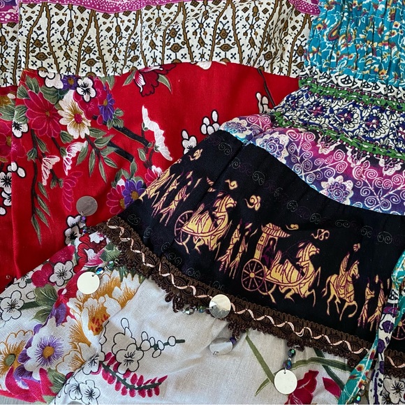 BRAND NEW 100 % Cotton Floral Halter Maxi Dress - Picture 3 of 3